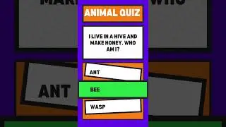 Animal Quiz III  #kidsquiz #educationalvideo #animallearning #animaltrivia