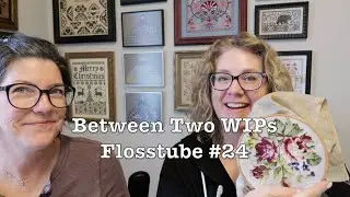 Flosstube #24 - Between Two WIPs - Ellen does good