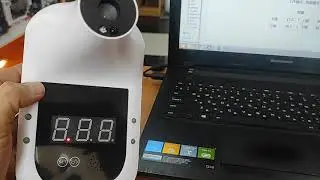 Стационарный бесконтактный термометр Gp-100 Plus. Работа с приложением на компьютере