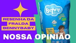 #lançamento RESENHA DA FRALDA BENNY BABY