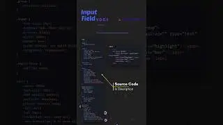 Name input Field using HTML & CSS #shorts #html #css