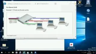 MikroTik Cloud Router Switch CRS125-24G-1S-RM konfiguracja vlan część 2/3 - trunk and access ports