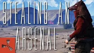 RUST | STEALING an ARSENAL (FRESH SPAWN to  FULL GEAR/ DEFENDING against RAIDERS!)