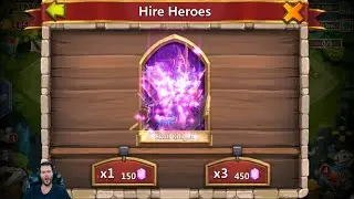 12 Egg Cracks Finally Got A Dragon Which One? 23k Gems Hero Rolls Castle Clash