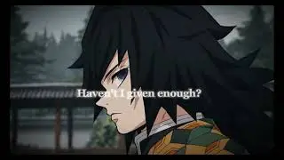 guided lily - Giyuu tomioka edit
