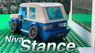 LEGO custom LADA Niva Stance | Tutorial | MOC#11