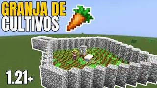 COMO HACER GRANJA de CULTIVOS en MINECRAFT 2026