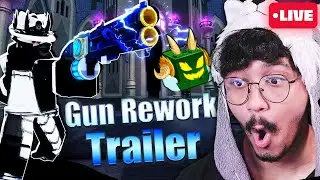 🔴LIVE! TRAILER do REWORK de TODAS as GUNS do BLOX FRUITS! DRAGON UPDATE CHEGANDO!!