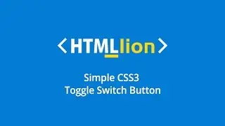 CSS3 Toggle Switch Button