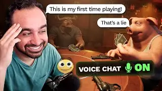 Squeex lied in the most WHOLESOME Liar's Bar lobby...