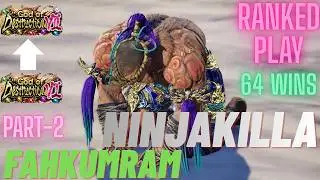 Tekken 8 | NinjaKilla (Fahkumram) God 6 To God 7 Part-2 Ranked Play