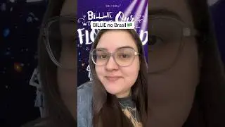 vem ai!! BILLIE no Brasil 🇧🇷 #kpop #billie