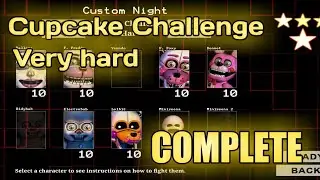 Sister Location: Cupcake Challenge, Very hard COMPLETE