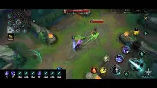 WILD RIFT - Shen Extended Fight Combo