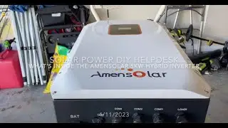 What's Inside the Amensolar 5kW Split-Phase Hybrid Inverter?