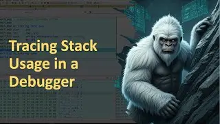 Tracing Stack Usage and Stack Frames in a Debugger