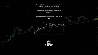 Solana (SOL) crypto coin technical analysis and market update #crypto #trading #shorts