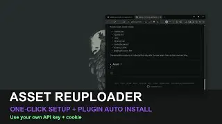 SUSHI Asset Reuploader Setup Tutorial | One-Click Installer + Plugin Auto Install