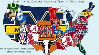 Top 10 Most Hated College Football Teams