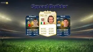 FIFA 15 - TOTS + LEGENDS SQUAD BUILDER