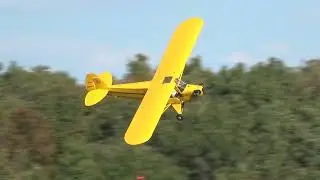 R.J. Gritter Piper Cub practice at Culpeper 10/7/22