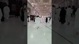 Macca Umrah running between Safa to Marva mountain 🏔
