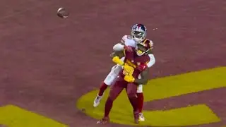 Commanders vs Giants CONTROVERSIAL No Pass Interferance Final Play 😳