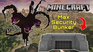 Wither Storm Vs. Max Security Bunker - Minecraft Bedrock: Decayed Reality Add-On