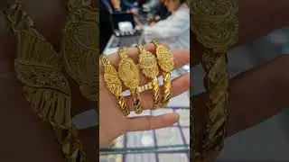 22 Ayar Erzurum Burma Altın Bilezikler