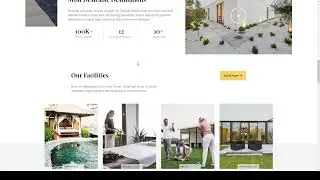 Villague - Private Villa and Resort elementor Template Kit cottage travel