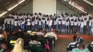 Наш молодежный хор. С песней на суахили! Нереально круто!