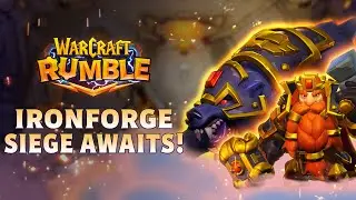 NEW Siege: Ironforge | Warcraft Rumble