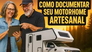 Como DOCUMENTAR Motorhome Artesanal do Zero Passo a Passo | Baixe o e-book GRÁTIS da Construção