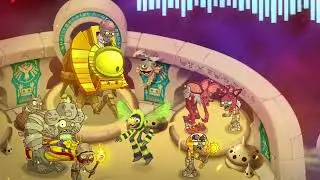 Earth Island (MSM) in the style of Ancient Egypt (PVZ 2)
