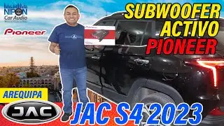 JAC S4 2023 SUBWOOFER ACTIVO PIONEER TS-WX400DA