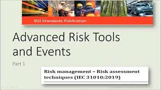 Advance Risk Tools and events Part 1