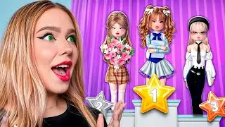 Устроила показ мод в Dress to impress ROBLOX !