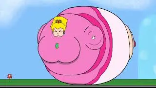  Princess Peach P balloon Inflation 