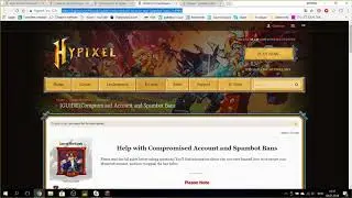 Banned from Hypixel