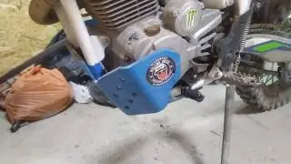 ЗАЩИТА ДВИГАТЕЛЯ НА GR-7 250 Enduro Lite. KOVI 250