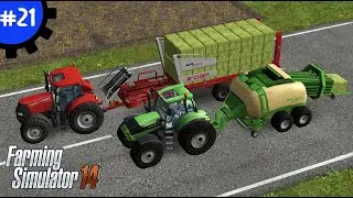 Лучшее оборудование для заготовки травы в Farming Simulator 14 | Fs 14. #21