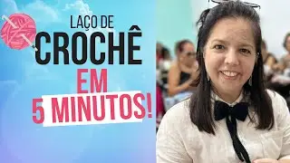 Transforme Qualquer Look: Como Fazer um Laço de Cabelo de Crochê em Minutos!