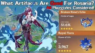 What Are The Best Artifacts For Rosaria? (Genshin Impact)