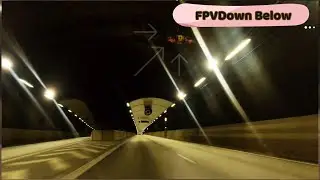 Tunneling a FPV Quad, the long way [Drone Drönare]