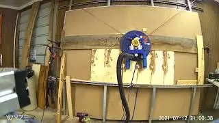 Test cut Triumph TR6 on Maslow M2