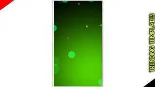 Template Video Background Full Screen | lights Effect | Kinemaster Template Black Screen