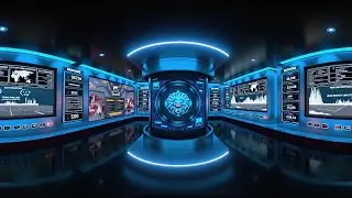 HDRI Sci Fi Indoor Panoramas for UE5