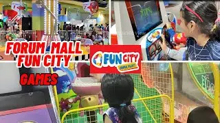 Fun city games Forum Mall Chennai | Kids play area Chennai 