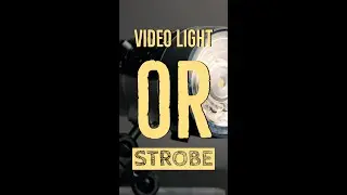 Strobe Flash vs Continuous Video Light // Underwater Photography in 60 Seconds 