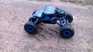 машина с алиэкспресс 4х4 для ребёнка.(RC-Car-4WD-2-4GHz)